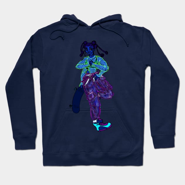 NEON ARACHNID Hoodie by TeefGapes